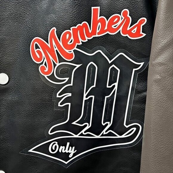 The Godfather x Members Only Bomber Varsity Jacket Size XL NWT - Picture 3 of 14